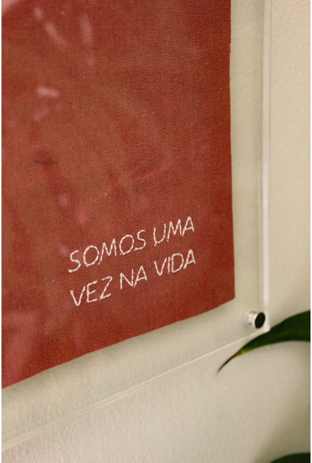 Quadro Acrilico Somos uma Vez na Vida Mimo Galeria -3-